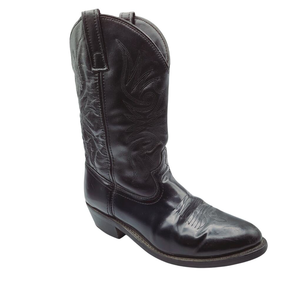 Laredo Dan Post Paris Mens R Toe Western Boots 4240 Size 10D